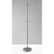 Homeroots 13 x 67 in. Brushed Steel Coat Rack 372947 - alternate 4